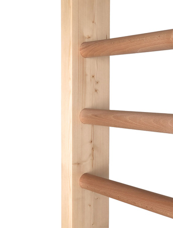 Drewniana drabinka gimnastyczna UNDERFIT 240 x 80 cm
