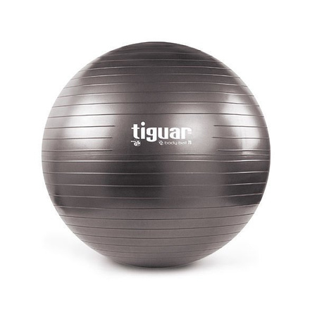 Piłka fitness z piaskiem 3S 70 cm grafit tiguar 