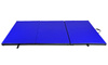 Materac gimnastyczny składany UNDERFIT 195 x 100 x 5 cm twardy niebieski